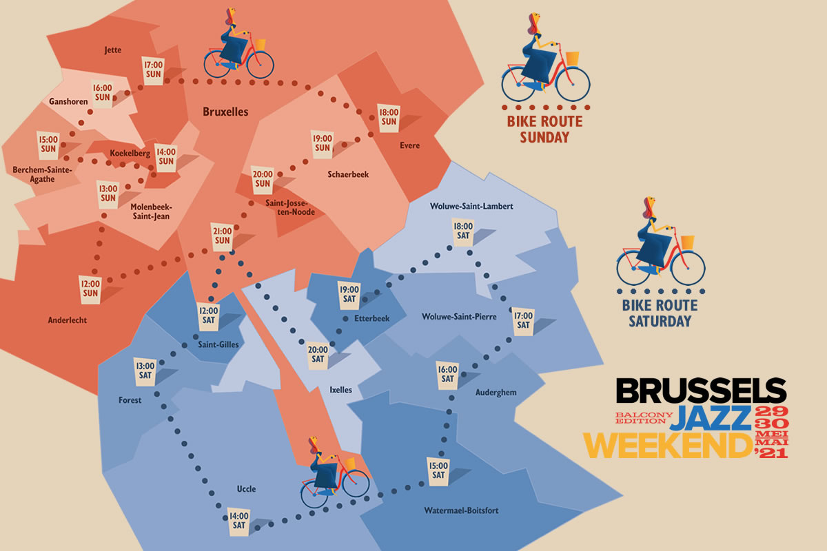 City festival Brussels Jazz Weekend kicks off long-awaited festival and concert summer!