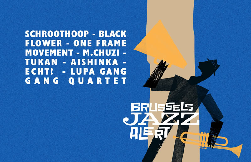 Le festival urbain Brussels  Jazz Weekend lance une plateforme inédite consacrée aux nouveaux talents du  jazz.
